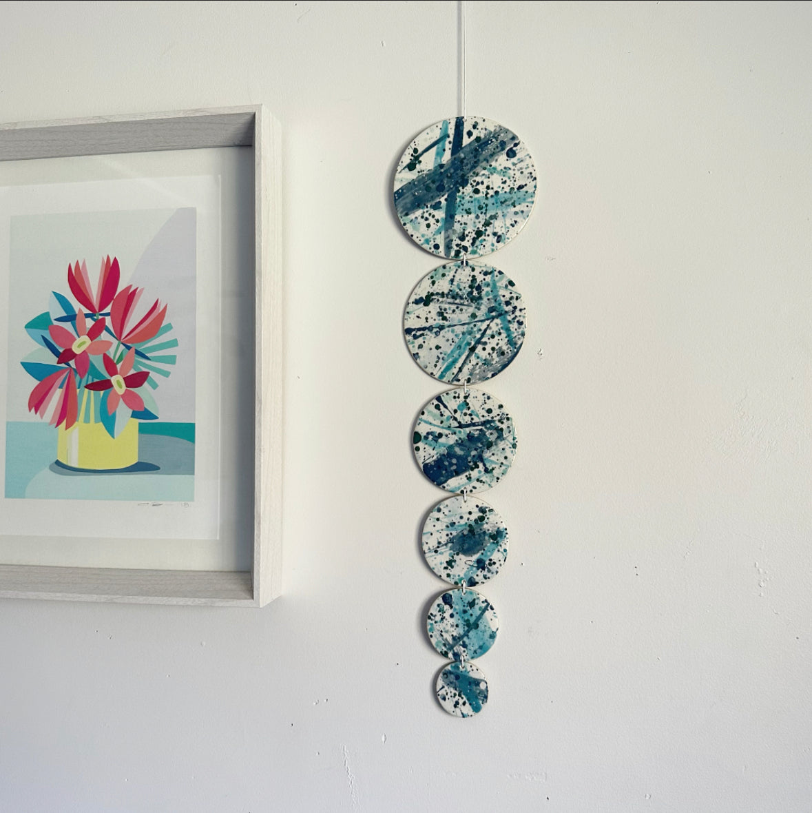 CIRCLES Ceramic Wall Hanging