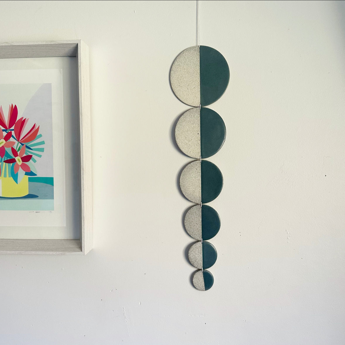 CIRCLES Ceramic Wall Hanging