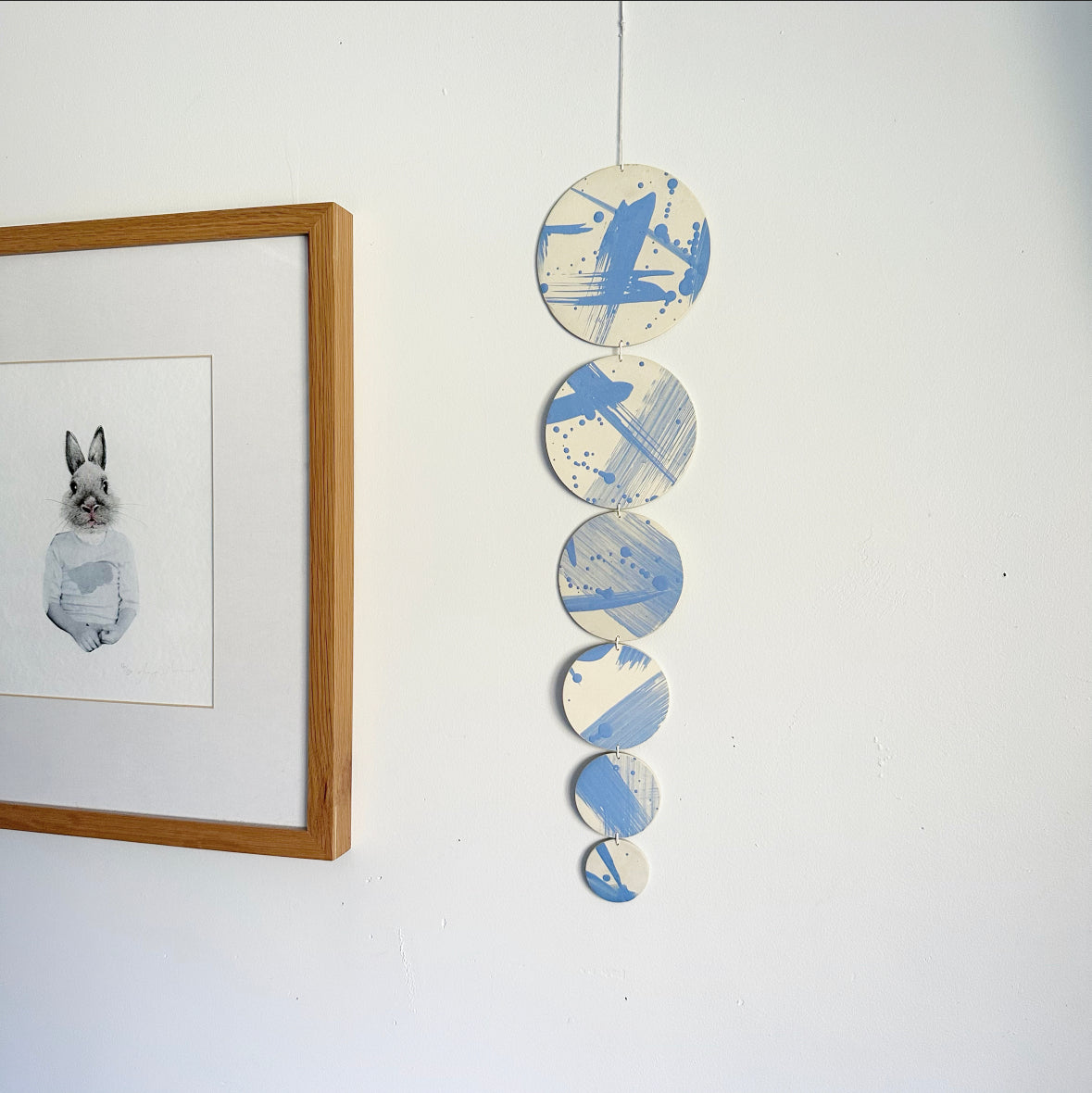 CIRCLES Ceramic Wall Hanging