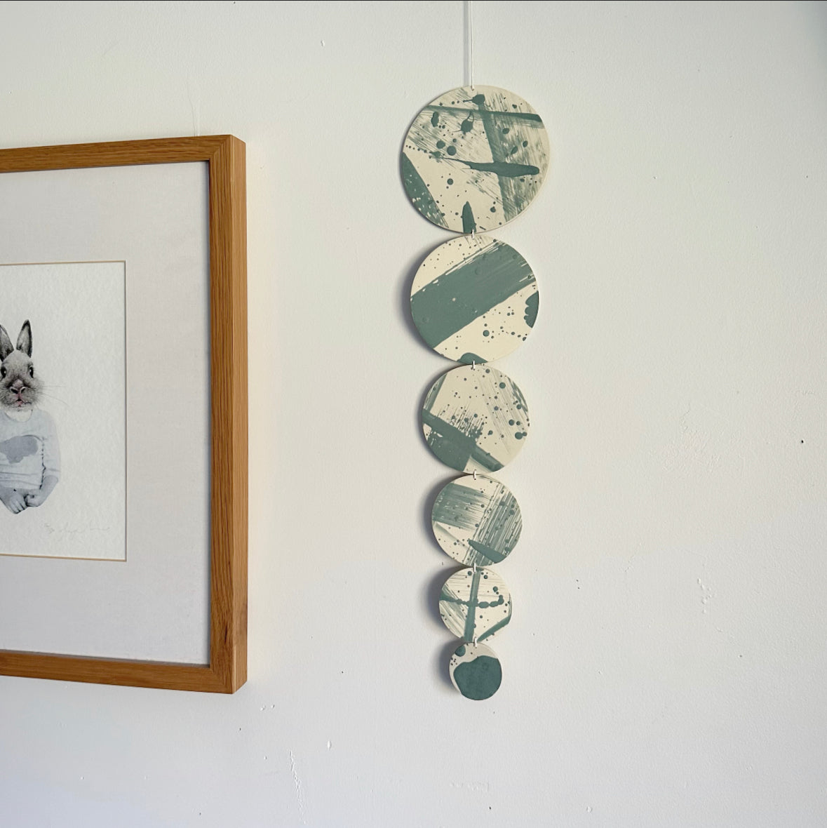 CIRCLES Ceramic Wall Hanging