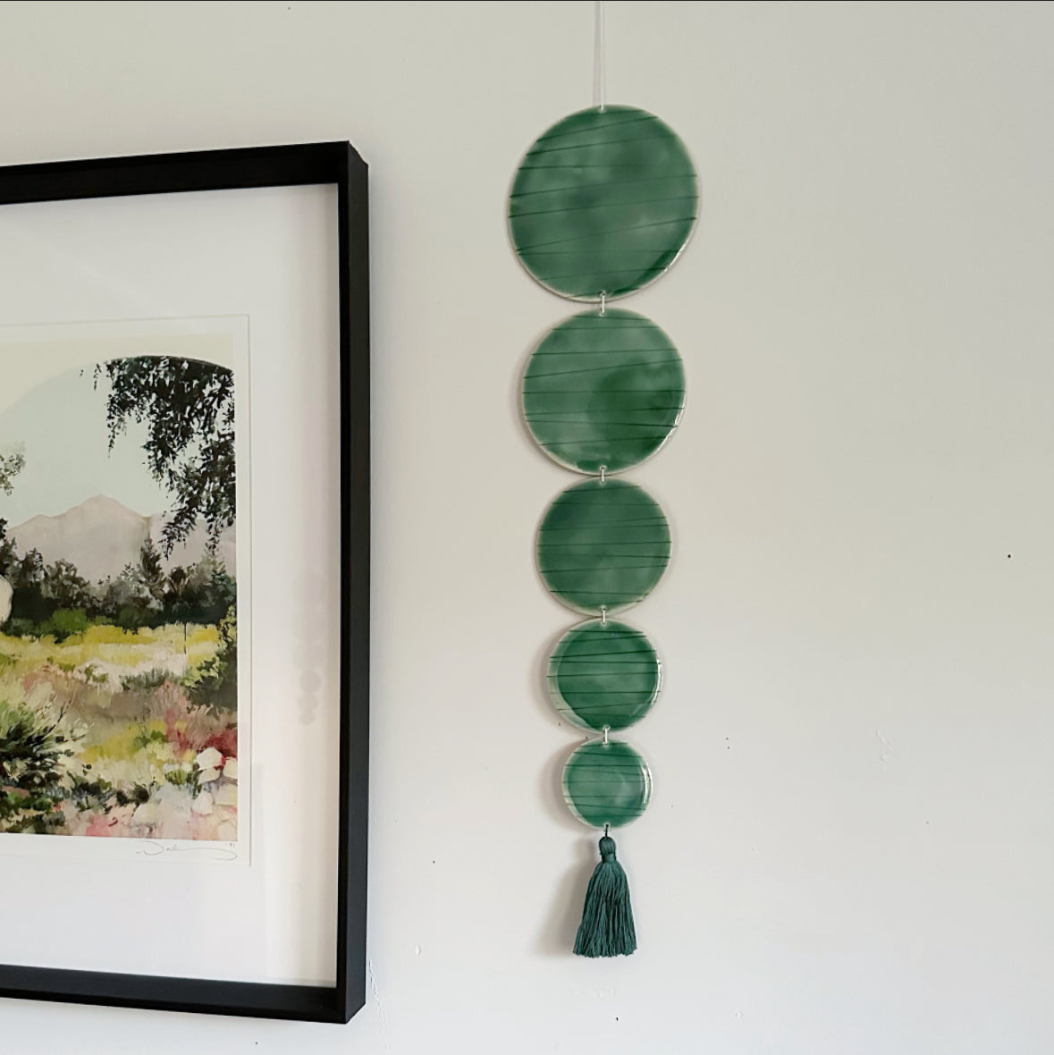 CIRCLES Ceramic Wall Hanging