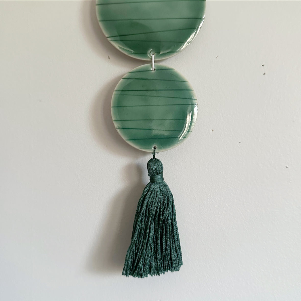CIRCLES Ceramic Wall Hanging
