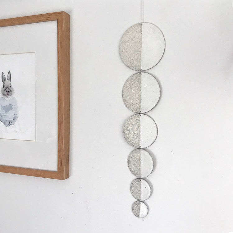 CIRCLES Ceramic Wall Hanging