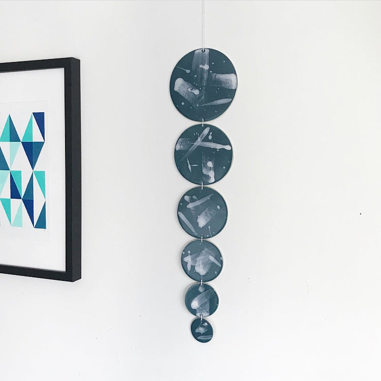 CIRCLES Ceramic Wall Hanging