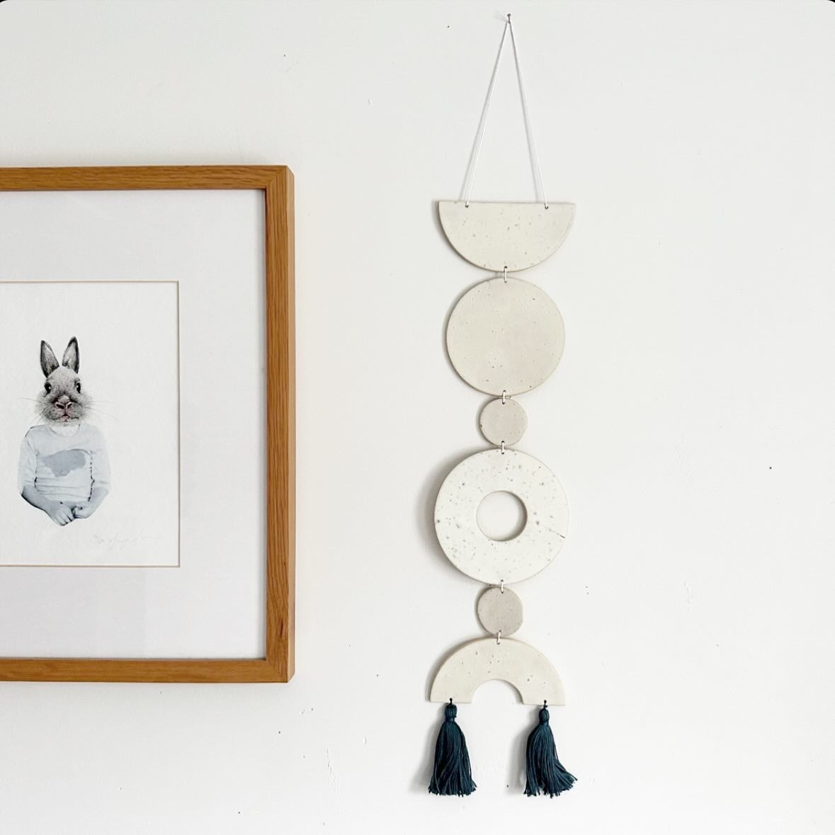 SALE - SHAPES Ceramic Wall Hangings
