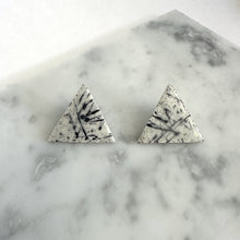 Load image into Gallery viewer, SALE - TRIANGLE Ceramic Earrings
