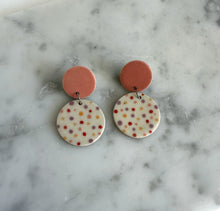 Load image into Gallery viewer, SALE - Drop &amp; Dangle Ceramic Earrings

