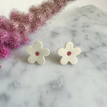 Load image into Gallery viewer, FLOWER Porcelain Earrings
