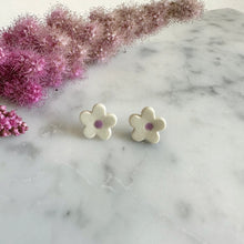 Load image into Gallery viewer, FLOWER Porcelain Earrings
