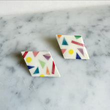 Load image into Gallery viewer, DIAMOND Ceramic Earrings
