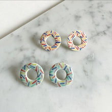 Load image into Gallery viewer, DONUT Ceramic Earrings
