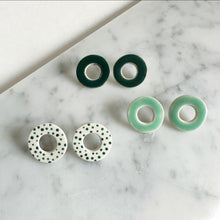 Load image into Gallery viewer, DONUT Ceramic Earrings

