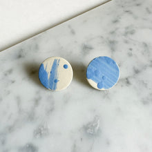 Load image into Gallery viewer, CIRCLE XL Ceramic Earrings

