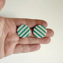 Load image into Gallery viewer, CIRCLE XL Ceramic Earrings
