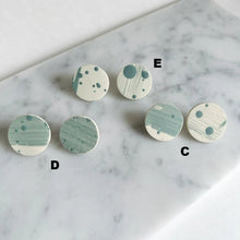 Load image into Gallery viewer, CIRCLE XL Ceramic Earrings
