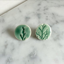 Load image into Gallery viewer, CIRCLE XL Ceramic Earrings
