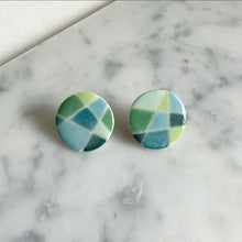 Load image into Gallery viewer, CIRCLE XL Ceramic Earrings
