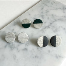 Load image into Gallery viewer, CIRCLE XL Ceramic Earrings
