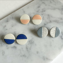Load image into Gallery viewer, CIRCLE XL Ceramic Earrings
