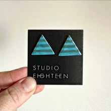 Load image into Gallery viewer, SALE - TRIANGLE Ceramic Earrings
