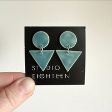 Load image into Gallery viewer, SALE - Drop &amp; Dangle Ceramic Earrings
