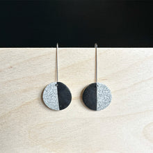 Load image into Gallery viewer, CIRCLE Dangle Ceramic Earrings
