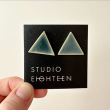Load image into Gallery viewer, SALE - TRIANGLE Ceramic Earrings
