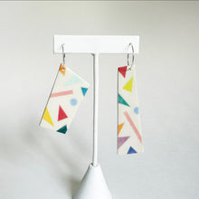 Load image into Gallery viewer, ASYMMETRIC Ceramic Drop Earrings
