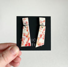 Load image into Gallery viewer, ASYMMETRIC Ceramic Drop Earrings
