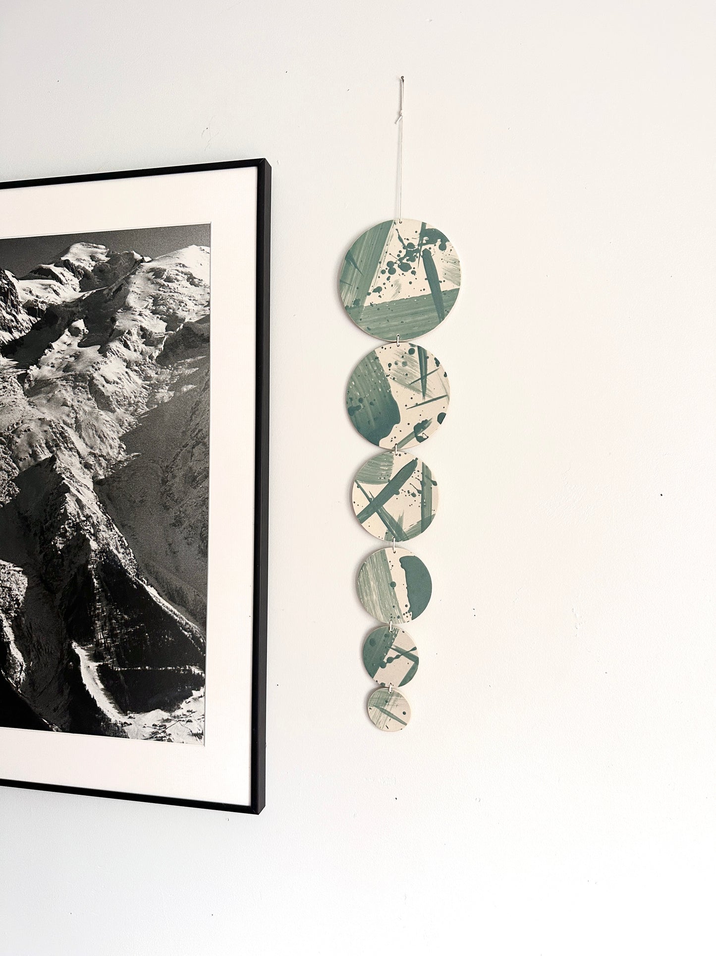 SALE - CIRCLES Ceramic Wall Hangings