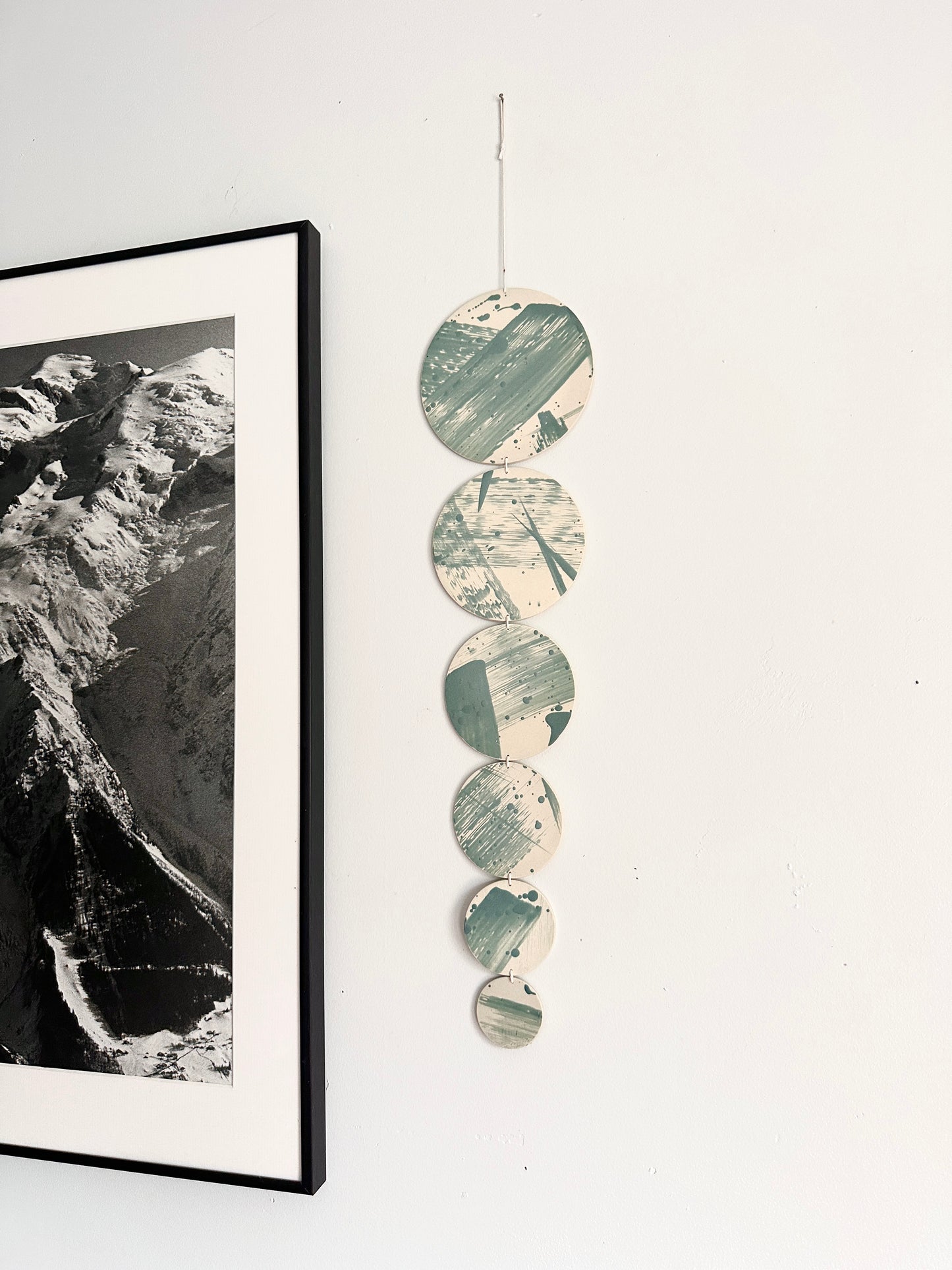 SALE - CIRCLES Ceramic Wall Hangings