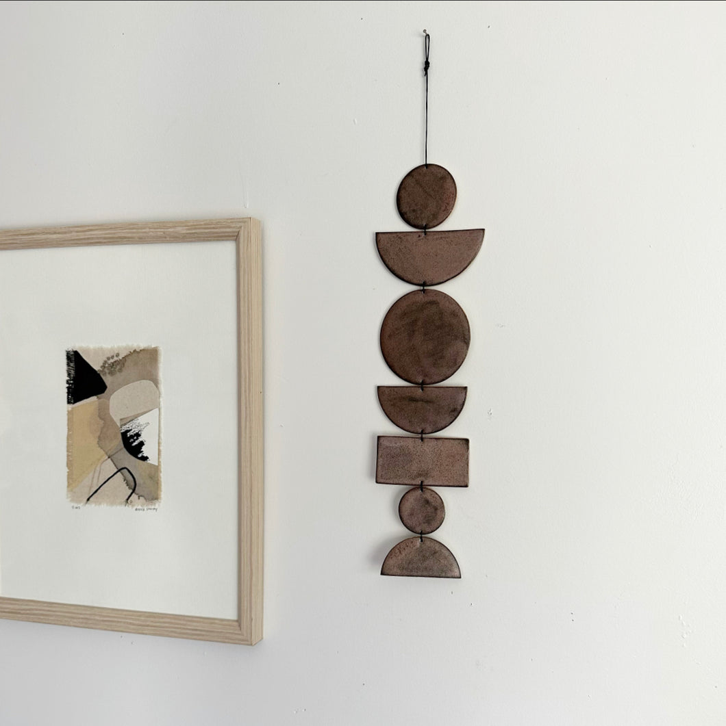 SHAPES Wall Hanging - Bronze