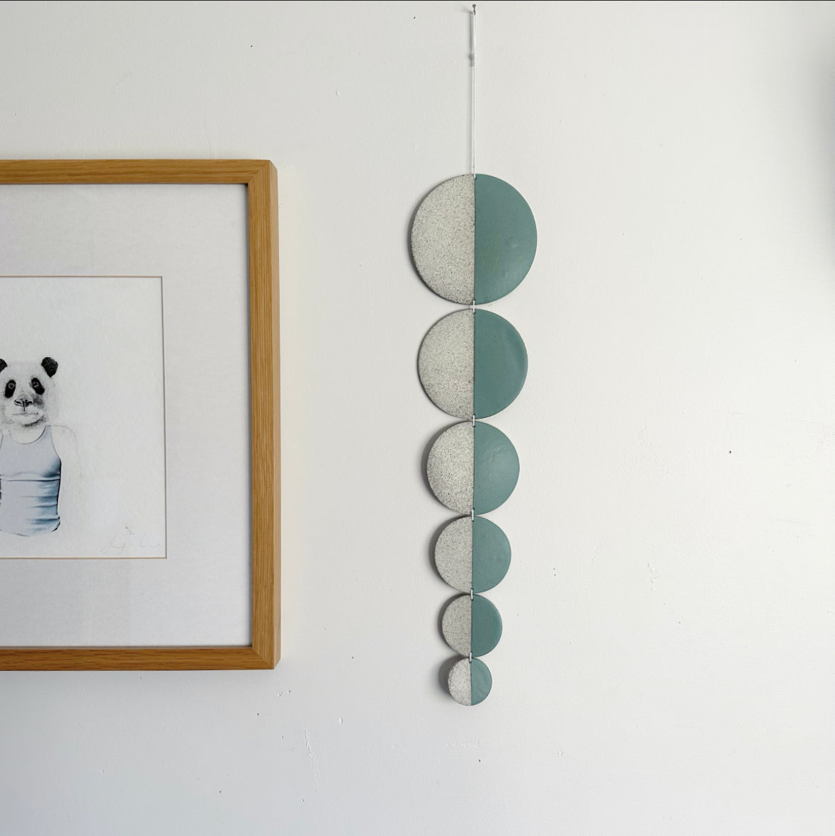 SALE - CIRCLES Ceramic Wall Hangings