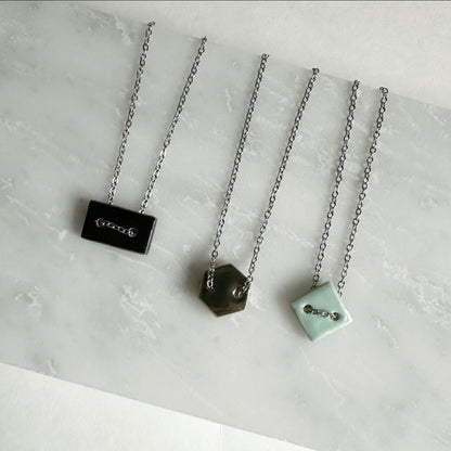 SHAPE Ceramic Pendant