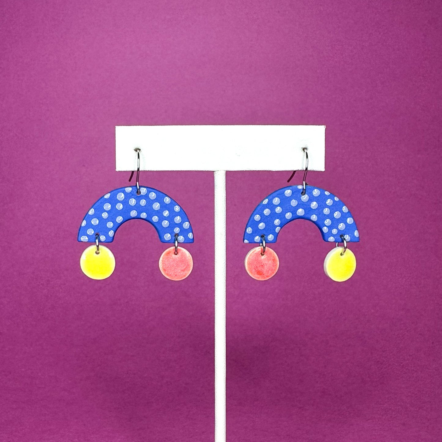 ARCH Chandelier Porcelain Earrings