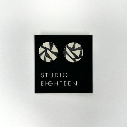 TERRAZZO Porcelain Earrings