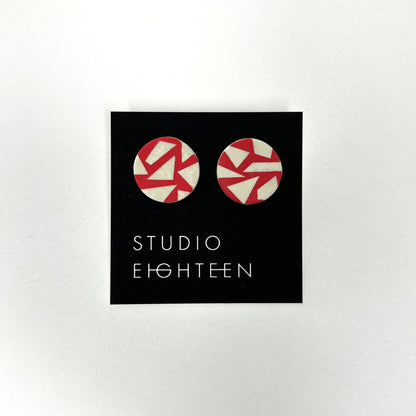 TERRAZZO Porcelain Earrings