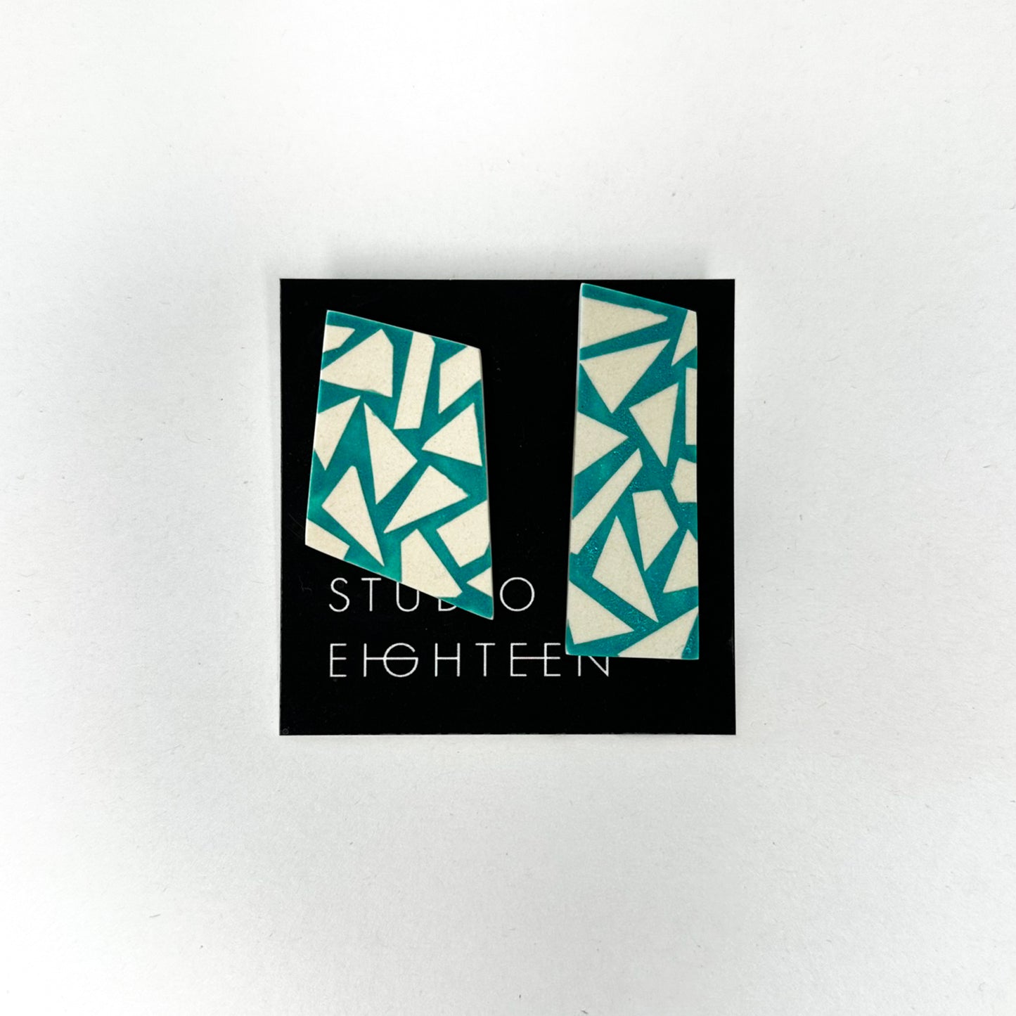 TERRAZZO Porcelain Earrings