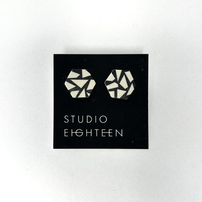 TERRAZZO Porcelain Earrings