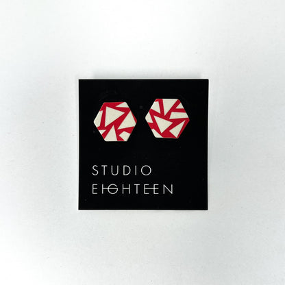 TERRAZZO Porcelain Earrings