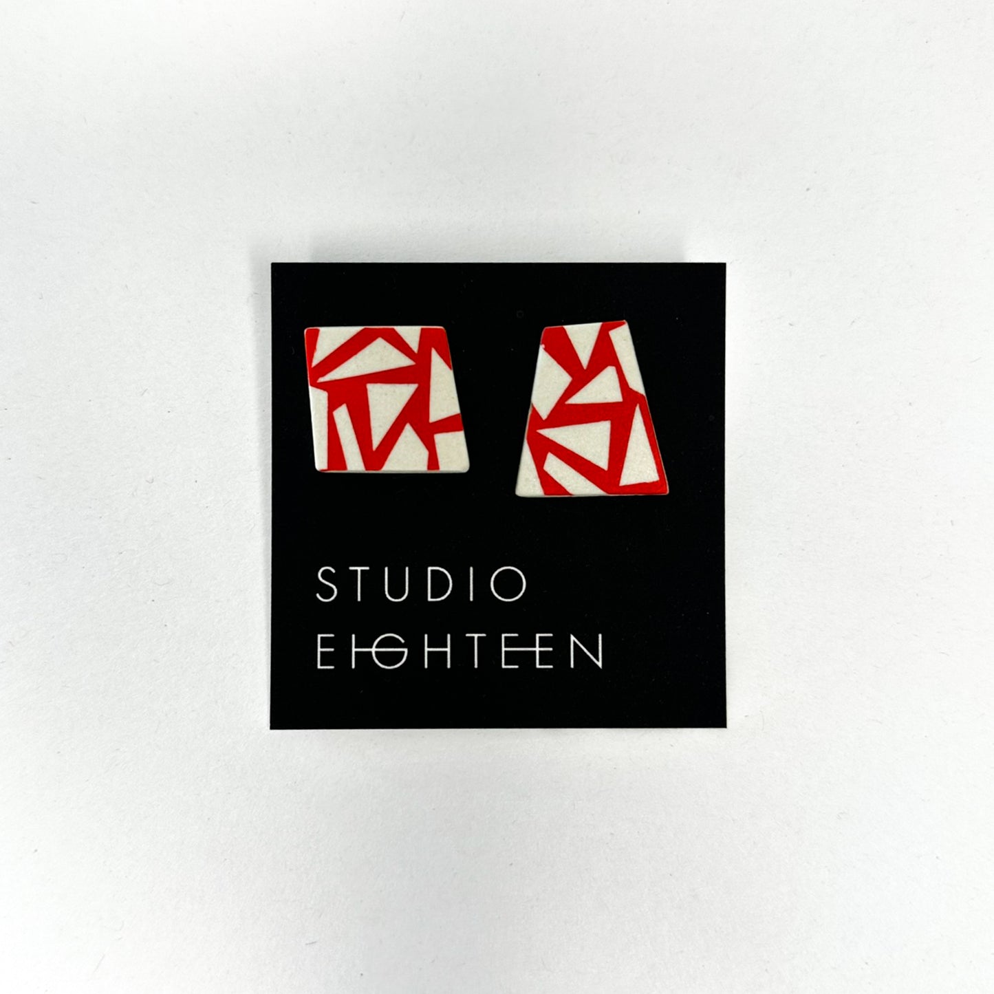 TERRAZZO Porcelain Earrings
