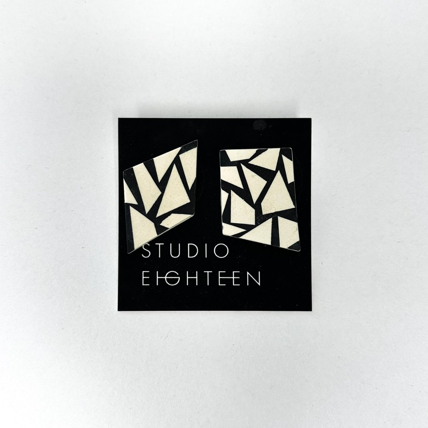 TERRAZZO Porcelain Earrings