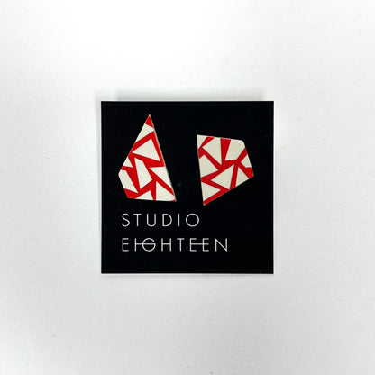 TERRAZZO Porcelain Earrings