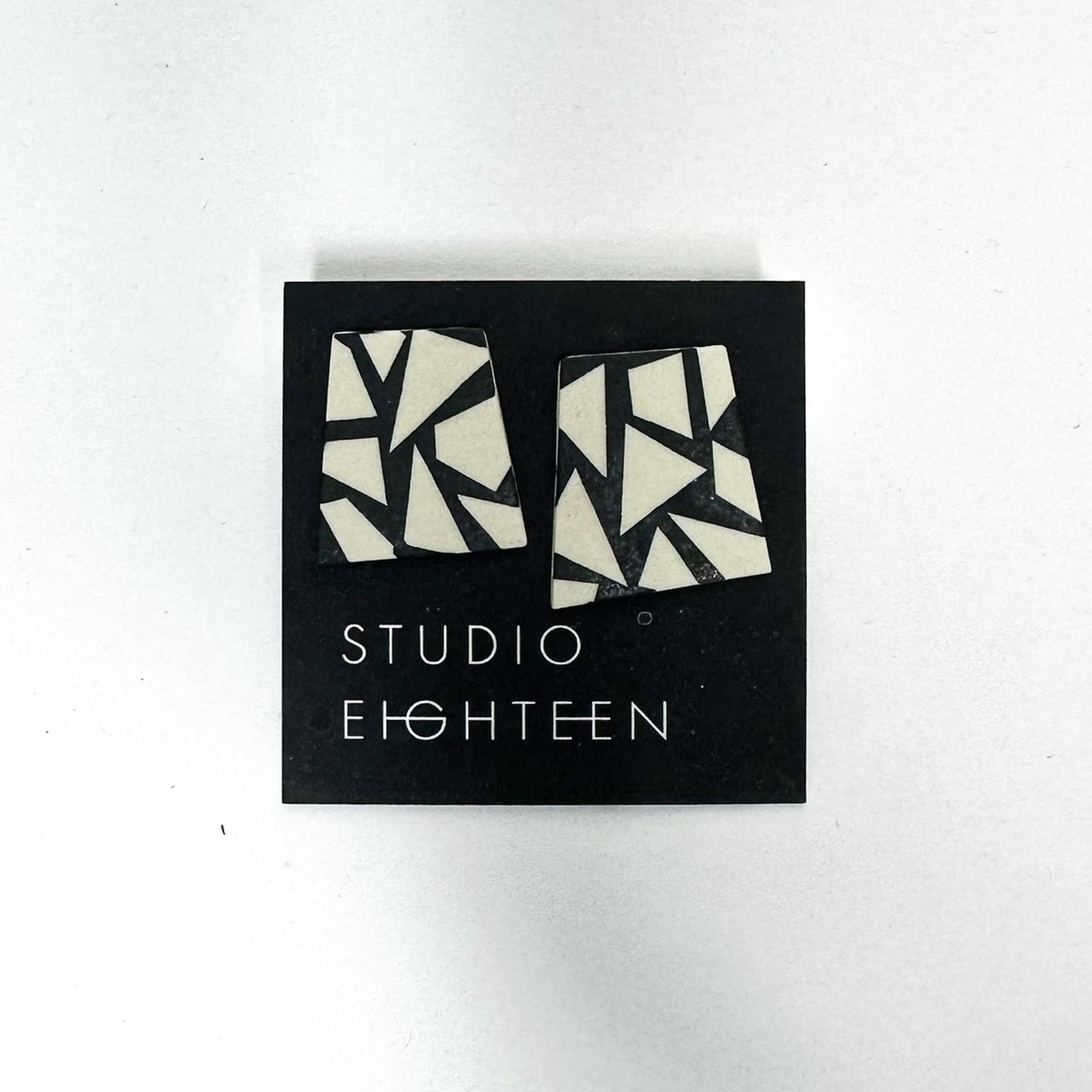 TERRAZZO Porcelain Earrings