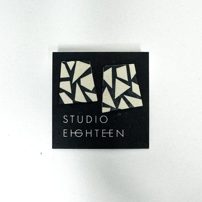 TERRAZZO Porcelain Earrings