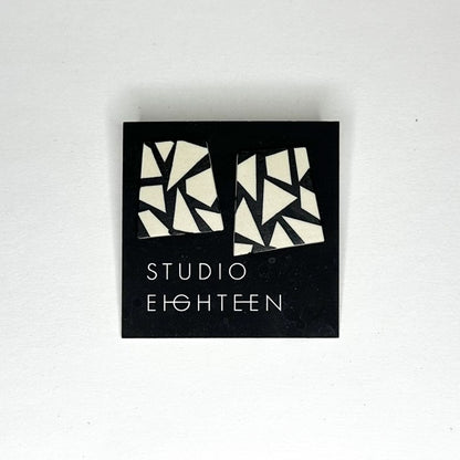 TERRAZZO Porcelain Earrings