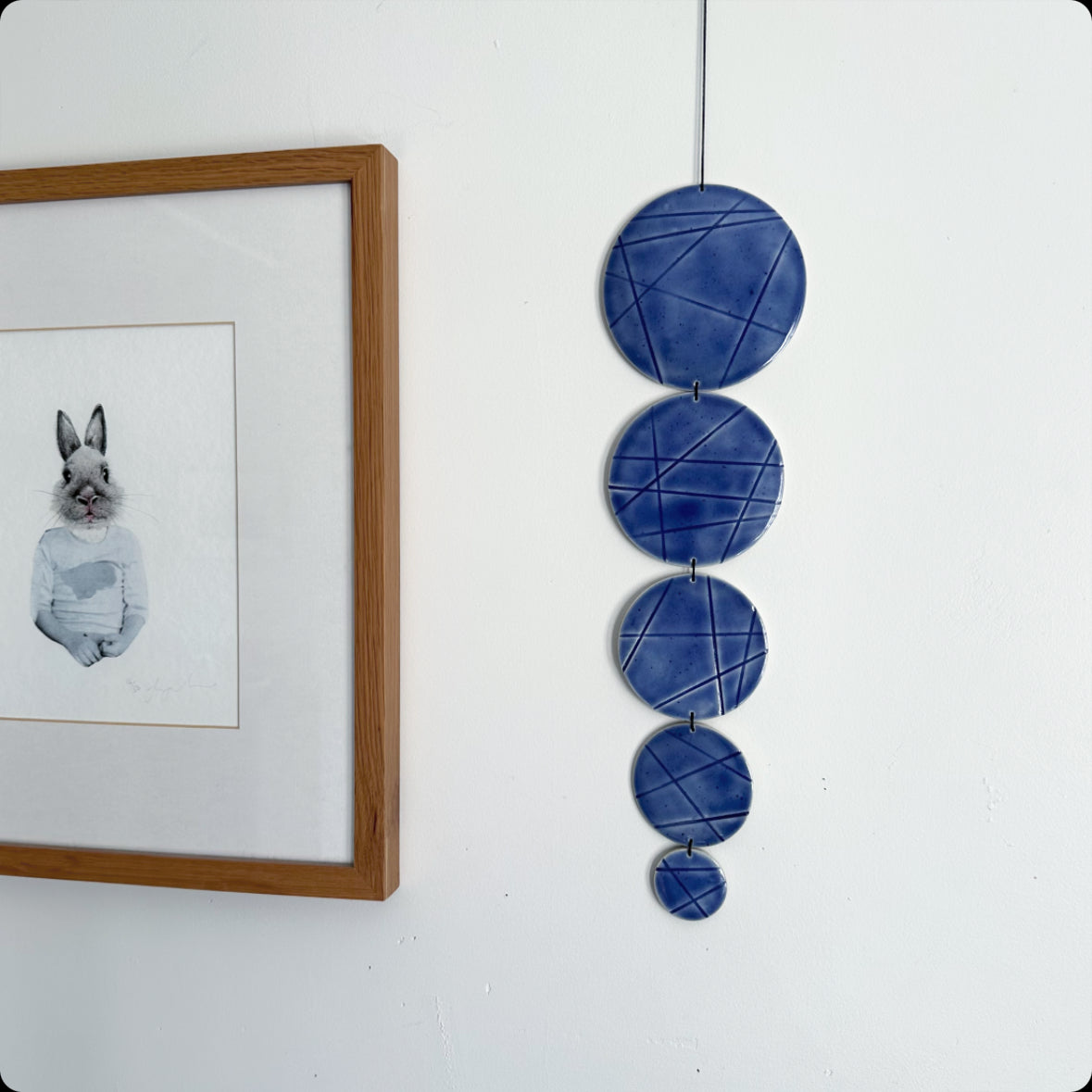 SALE - CIRCLES Ceramic Wall Hangings