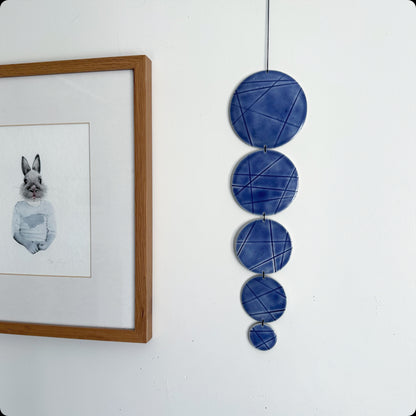 SALE - CIRCLES Ceramic Wall Hangings