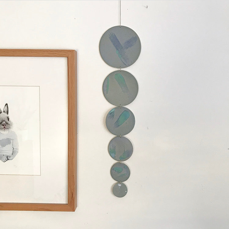 SALE - CIRCLES Ceramic Wall Hangings