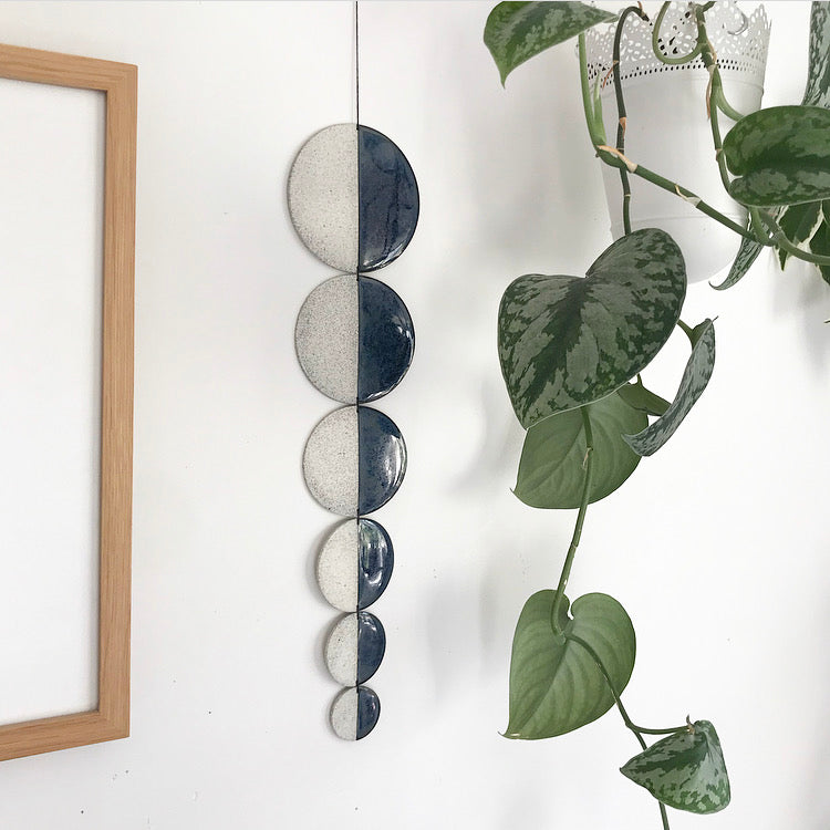 SALE - CIRCLES Ceramic Wall Hangings